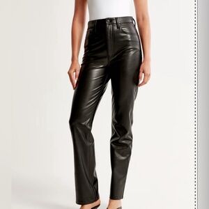 Vegan Leather Abercrombie Pant.